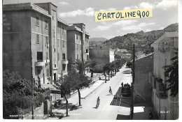 Calabria-cosenza-amantea Viale Margherita Palazzi Ferrovieri Bella Animata Veduta Anni 60 - Sonstige & Ohne Zuordnung