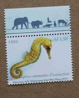 Ge19-01 : Nations-Unies (Genève) / Protection De La Nature - Hippocampe Doré - Neufs