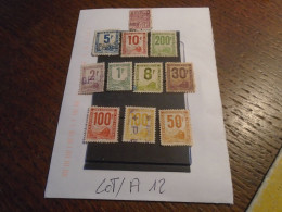 LOT DE  11  Timbres (COLIS /POSTAUX Differents) Forte COTE !!!!! - Used