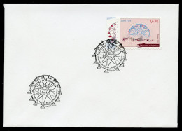 ANDORRA ANDORRE (2022) Luna Park, Parc D’attractions, Amusement Park, Noria, Grande Roue, Ferris Wheel  Premier Jour FDC - FDC