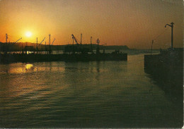 Fano (Pesaro) Tramonto Sul Porto Canale, Channel Harbour At Sunset, Port Canal, Coucher Du Soleil - Fano