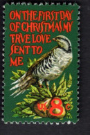 205106629 SCOTT 1445 (XX) POSTFRIS MINT NEVER HINGED - CHRISTMAS - PARTRIDGE IN A PEAR TREE - BIRD - Neufs