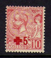 Monaco - (1914) - 5 C. Albert Albert Ier - Croix-Rouge - Neuf** - MNH - Ungebraucht