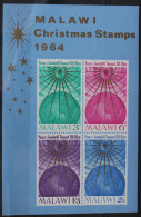 Malawi Block 1 Mit 19-22 Postfrisch #VC716 - Malawi (1964-...)