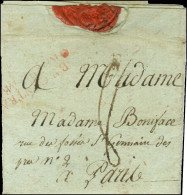 Bau CENTRAL / GRANDE-ARMÉE Rouge Sur Lettre Avec Très Bon Texte Daté De Moscou Le 18 Septembre 1812 Pour Paris. - TB. -  - Army Postmarks (before 1900)