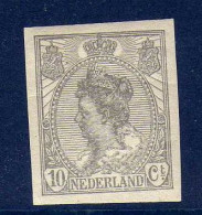 Pays-Bas - 1923 -  10  C. Reine Wilhelmine  Neufs* - MLH - ND - Nuevos