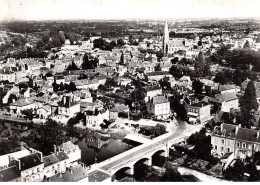 86 . N°sac11041 . MONTMORILLON . Vue Générale - Ville Basse N°2 . En Avion Au Dessus De . Cpsm 10X15 Cm . LAPIE - Montmorillon