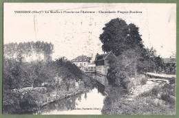 CPA - OISE - VERBERIE - LE MOULIN A PLANCHE SUR L'AUTOMNE - CHAMOISERIE PINGEOT-BAUDOUX - (usine,industrie) - Verberie