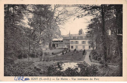 91 - IGNY - SAN47996 - La Mairie - Vue Intérieure Du Parc - Igny