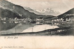 SUISSE - St Moritz Bad - Vue Sur Le Paysage Autour Du Lac - Carte Postale Ancienne - Saint-Moritz