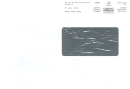 FRANCE  -  2023, POSTAL FRANKING MACHINE COVER TO DUBAI. - Lettres & Documents