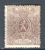 België OCB25A X Cote €250 (2 Scans) - 1866-1867 Petit Lion (Kleiner Löwe)