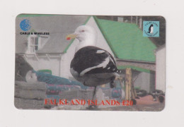 FALKLAND ISLANDS - Sea Gull Remote Phonecard - Falkland Islands