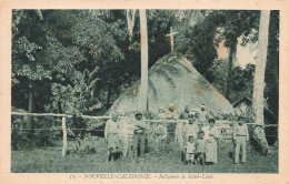 NOUVELLE CALEDONIE - Indigènes De Saint Louis - Animé - Carte Postale Ancienne - Nueva Caledonia