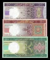 Mauritania Set 3 Banknotes 100 200 500 Ouguiya 2013-2015 Pick 16b 17 18 Capicua Sc Unc - Mauritanie