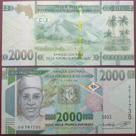 Guinea 2000 Francs, 2022 P-49b - Guinée