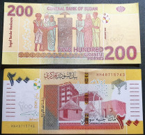 Sudan 200 Pounds, 2021 P-79B - Soedan