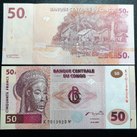 Kong 50 Francs, 2000 P-91A - República Democrática Del Congo & Zaire