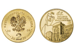 Poland 2 Zlotys, 2009 Warsaw Uprising 65 Y687 - Pologne