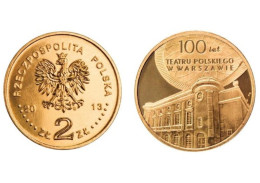 Poland 2 Zlotys, 2013 100 Polish Theater Y854 - Pologne