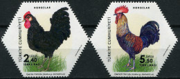 TURKEY - 2019 - SET OF 2 STAMPS MNH ** - Roosters - Ongebruikt