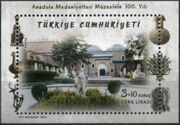 TURKEY - 2021 - SOUVENIR SHEET MNH ** - Museum Of Anatolian Civilizations - Neufs