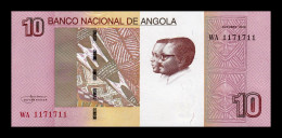 Angola 10 Kwanzas 2012 Pick 151B Capicua Sc Unc - Angola