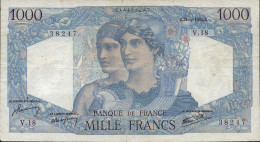 1000 Frs Minerve Et Hercule De 1945 ( Billet En Sup ) - 1 000 F 1945-1950 ''Minerve Et Hercule''
