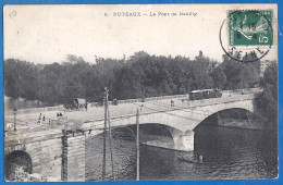 CPA  - HAUTS DE SEINE - PUTEAUX - PONT DE NEUILLY - Petite Animation, Attelage, Tramway - Puteaux