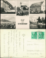 Ansichtskarte Seifhennersdorf Berufsschule, Waldbad, Lausche 1956 - Seifhennersdorf