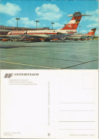Schönefeld Berlin INTERFLUG Flughafen  IL 62   Neuen Passagierabfertigung 1977 - Schönefeld