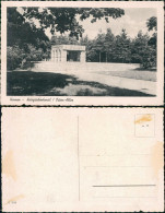 Ansichtskarte Hamm (Westfalen) Kriegerdenkmal / Osten-Allee 1938 - Hamm