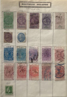 !!! NOUVELLE ZÉLANDE, LOT DE TIMBRES FISCAUX - Postal Fiscal Stamps