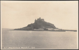 St Michael's Mount, Cornwall, C.1932 - HT James RP Postcard - St Michael's Mount