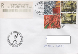 Croatia, Tennis, Davis Cup 2009, Croatia - Czech Republick, Registered Cover - Tennis