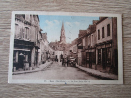 56 GUER LA RUE SAINT GURVAL COMMERCES VOITURE ANCIENNE - Guer Coetquidan