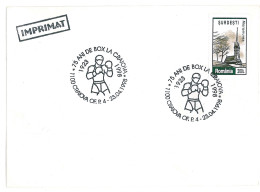 COV 65 - 2058 BOX, Romania - Cover - Used - 1998 - Brieven En Documenten