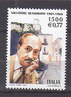 Y1472 - ITALIA Ss N°2554 - ITALIE Yv N°2508 ** LITTERATURE - 2001-10: Ungebraucht