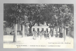 Bourg Saint Andéol, Institution Libre De Garçons, Les Classes Et La Cour (A18p69) - Bourg-Saint-Andéol