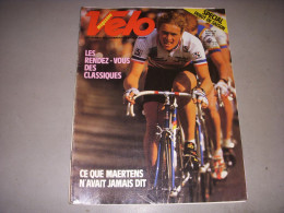 VELO MAG 197 03.1985 LES CLASSIQUES MAERTENS MERCKX POULIDOR à La TURBIE - Sport