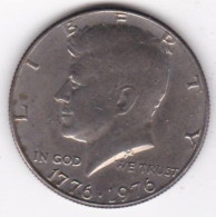 Etats Unis Half Dollar 1976 Kennedy Bicentenaire 1776 1976 . En Cuivre Plaqué Cupronickel, KM# 205 - 1964-…: Kennedy
