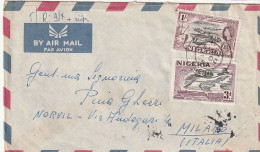 Nigeria 1959 -  Postgeschichte - Storia Postale - Histoire Postale - Nigeria (...-1960)