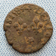 France • Double Tournois 1584 P ► R3  • N.E.R.: 4  (R5) ◄ Henri III • Dijon •  Dy# 1153 B CGKL# 48 • [24-672] - 1574-1589 Heinrich III.