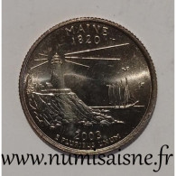 ETATS UNIS - KM 345 - 1/4 DOLLAR 2003 D - Denver - MAINE - SPL - 1999-2009: State Quarters