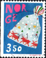 NORVEGIA, NORWAY, NATALE, 1995, USATI Mi:NO 1200, Scott:NO 1113, Yt:NO 1157 - Used Stamps