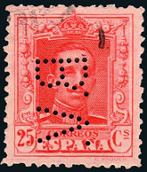 Madrid - Perforado - Edi O 317 - "B.V" (Banco Vizcaya) - Gebraucht