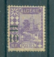 ALGERIE - N°71 Oblitéré - Timbres De 1926 Surchargés. - Oblitérés