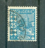 ALGERIE - N°78 Oblitéré - Types De 1926. - Gebraucht