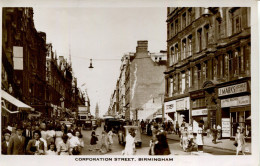 WEST MIDLANDS - BIRMINGHAM - CORPORATION STREET RP   Wm321 - Birmingham