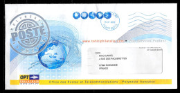 C488 - MACHINE A AFFRANCHIR - LETTRE DE PAPEETE RP DU 13/07/2010 - Covers & Documents